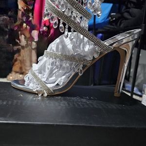 Rhinestone EMBELLISHED High Heel